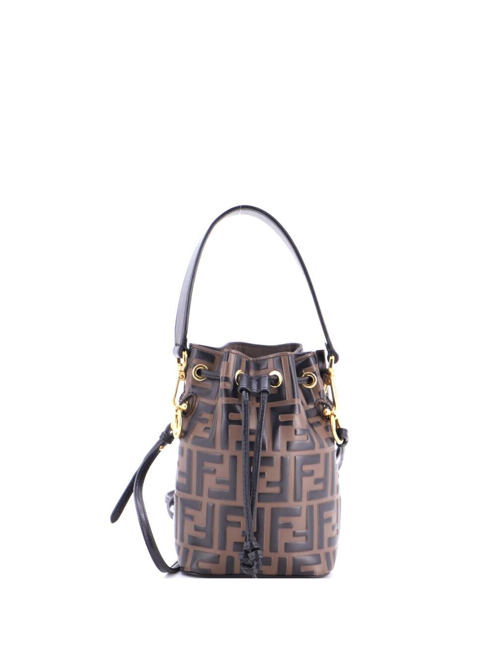 Fendi Mon Tresor Bucket Bag Zucca #291985F14B